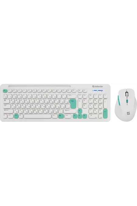 Комплект Defender Cerrato C-978 (45978) (белый/голубой) 
