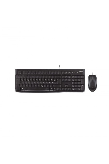 Комплект Logitech Desktop MK120 (черный) 