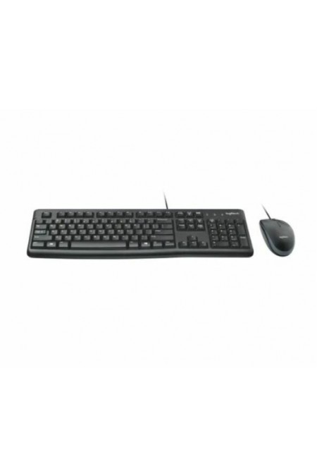 Комплект Logitech DESKTOP MK120 RUS (920-002589) (черный) 1