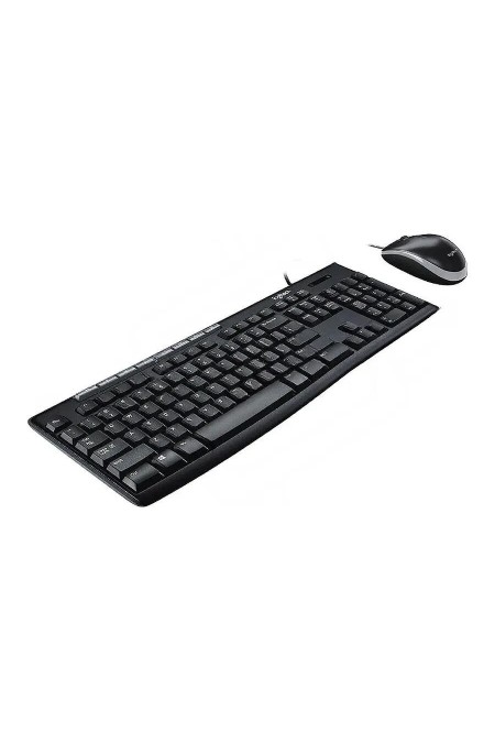 Комплект Logitech MK200 (черный) 
