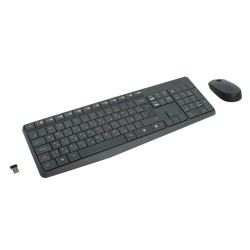 Комплект Logitech MK235 RUS (черный)