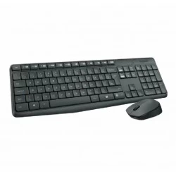 Комплект Logitech MK235 RUS (черный)