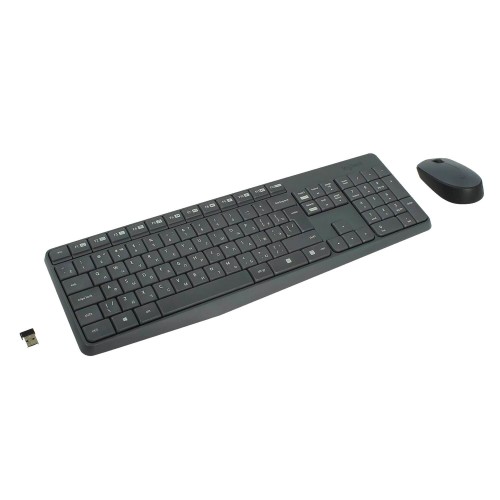 Комплект Logitech MK235 RUS (черный) 