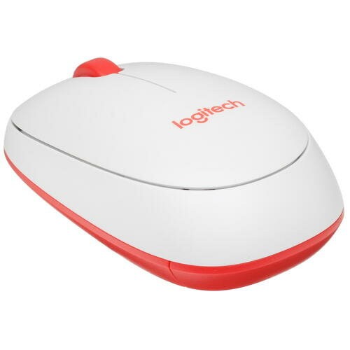 Комплект Logitech MK240 Nano (белый/красный) 7