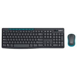 Комплект Logitech MK275 (черный/голубой)