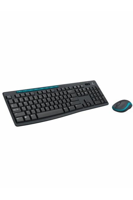 Комплект Logitech MK275 (черный/голубой) 