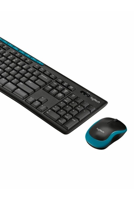 Комплект Logitech MK275 (черный/голубой) 1