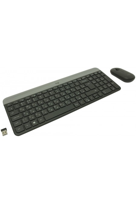 Комплект Logitech MK470 Slim (графитовый) 6