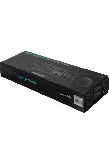 Комплект Logitech MX Keys S Combo (графитовый/черный) 3