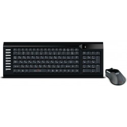 Комплект Oklick 220M USB (черный)