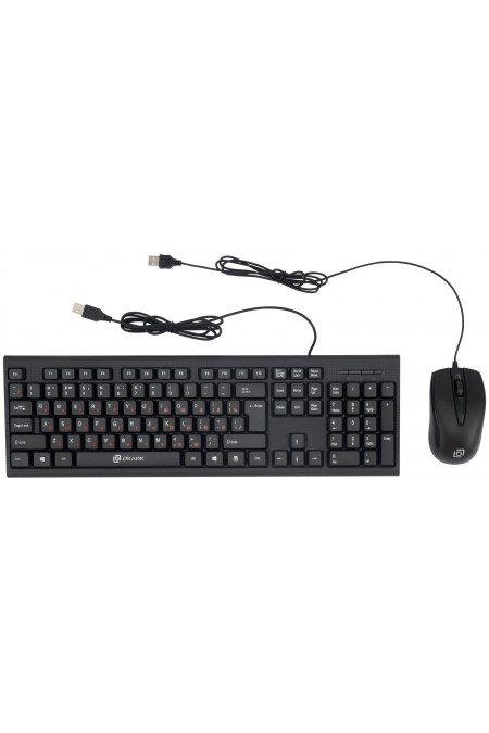 Комплект Oklick 630M USB (черный) 