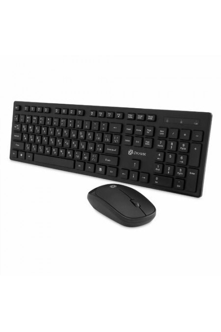 Комплект Oklick S255W USB (1909361) (черный) 