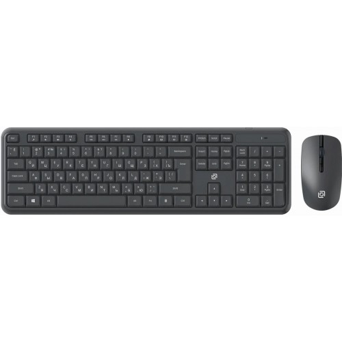 Комплект Oklick S277W (2066173) (серый) 