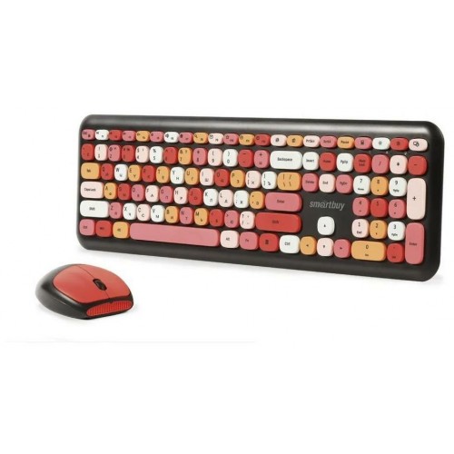 Комплект SmartBuy 666395AG-K USB (черный) 