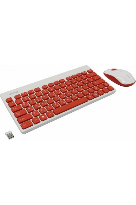 Комплект SmartBuy SBC-220349AG-RW USB (белый/красный) 2