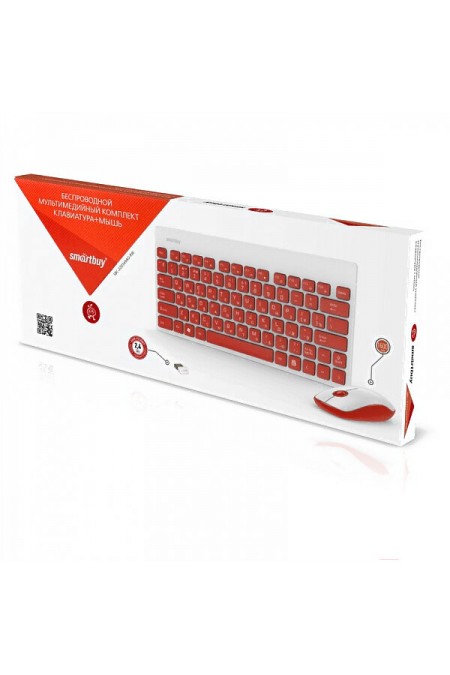 Комплект SmartBuy SBC-220349AG-RW USB (белый/красный) 7