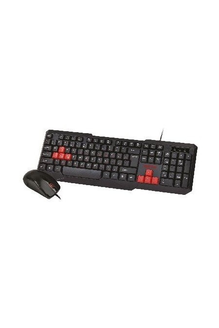 Комплект SmartBuy SBC-230346-KR USB (черный/красный) 