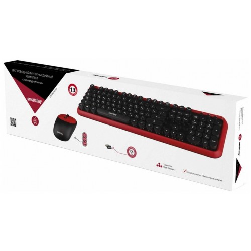 Комплект SmartBuy SBC-620382AG-RK (черный/красный) 7