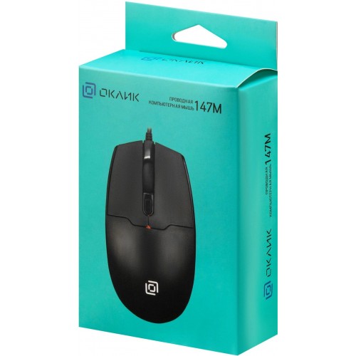 Беспроводная мышь Oklick 147M PS/2 (черный) 
