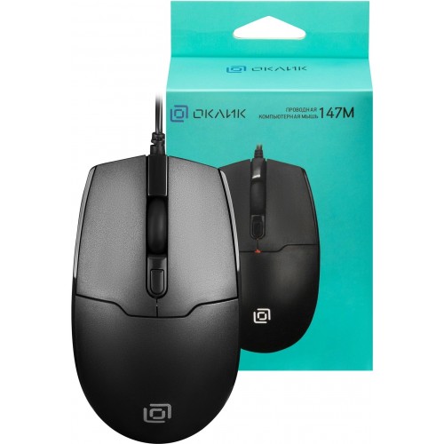 Беспроводная мышь Oklick 147M PS/2 (черный) 2