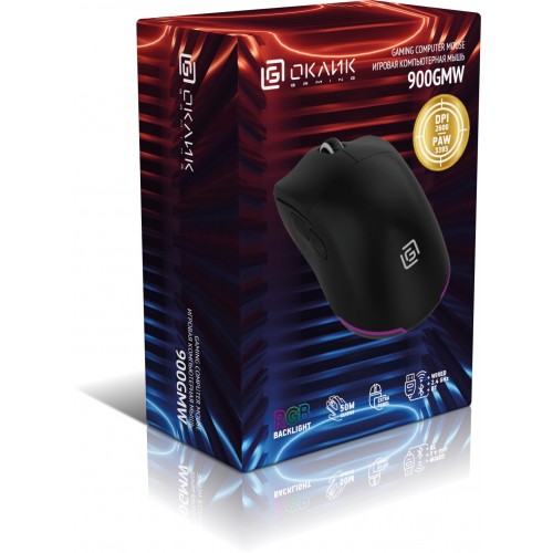 Беспроводная мышь Oklick 900GMW (черный) 2