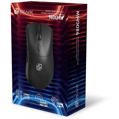 Беспроводная мышь Oklick 980GMW (черный) 8