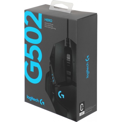 Мышь Logitech G502 Hero (910-005469/910-005471) (черный) 11