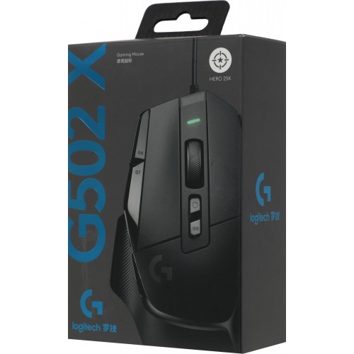 Мышь Logitech G502 X Hero (910-0061420 (черный) 9