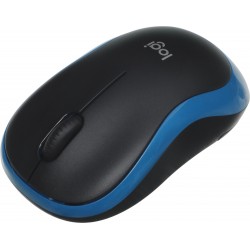 Беспроводная мышь Logitech M185 (910-002632) (черный/синий)