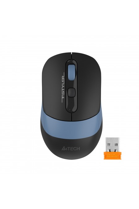 Беспроводная мышь A4Tech Fstyler FB10C (черный/синий) 7