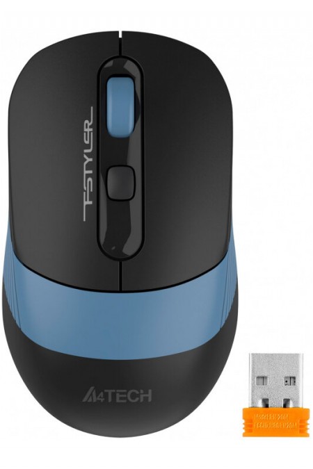 Беспроводная мышь A4Tech Fstyler FB10CS (черный/синий) 