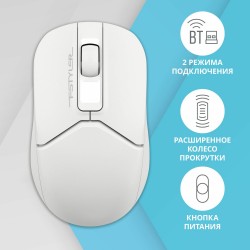 Беспроводная мышь A4Tech Fstyler FB12 (белый)