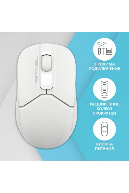 Беспроводная мышь A4Tech Fstyler FB12 (белый) 