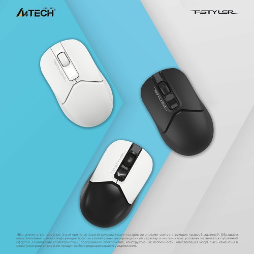Беспроводная мышь A4Tech Fstyler FB12 (черный) 6