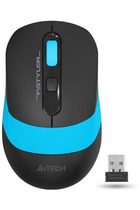 Беспроводная мышь A4Tech Fstyler FG10S (черный/синий) 