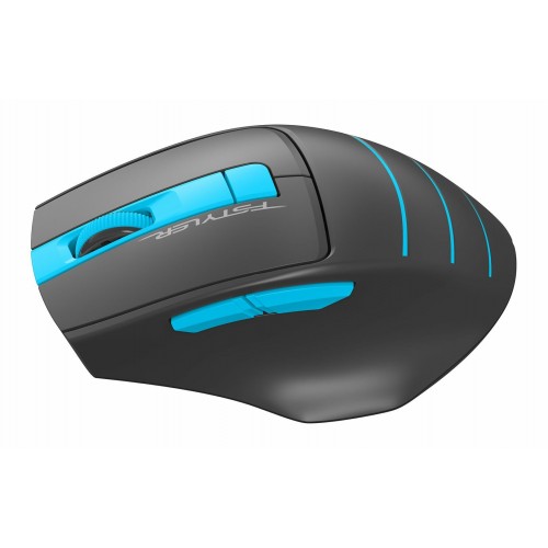 Беспроводная мышь A4Tech Fstyler FG30S (серый/синий) 2