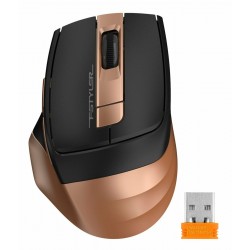 Беспроводная мышь A4Tech Fstyler FG35 (золотой/черный)