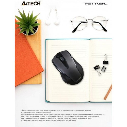 Беспроводная мышь A4Tech G9-500FS (черный) 9