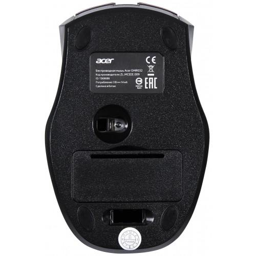 Беспроводная мышь Acer OMR032 (черный/красный) 6