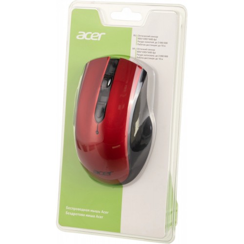 Беспроводная мышь Acer OMR032 (черный/красный) 8