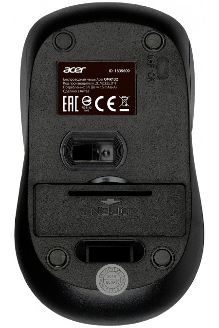 Беспроводная мышь Acer OMR132 (синий/черный) 2