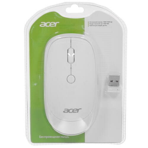 Беспроводная мышь Acer OMR138 (белый) 5