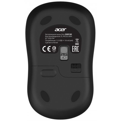 Беспроводная мышь Acer OMR160 (черный) 4