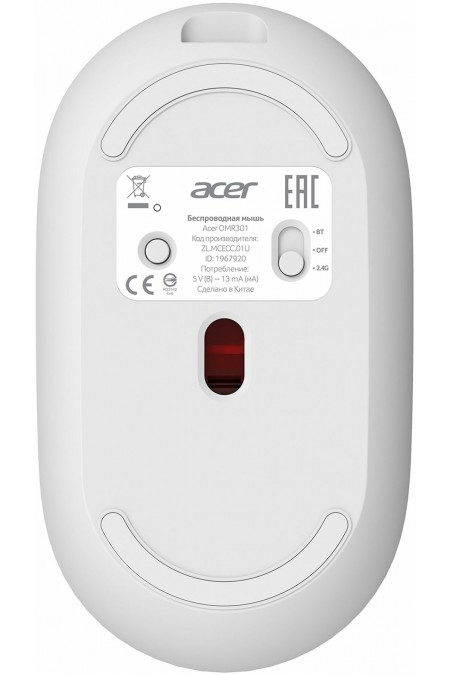 Беспроводная мышь Acer OMR301 (белый) 2
