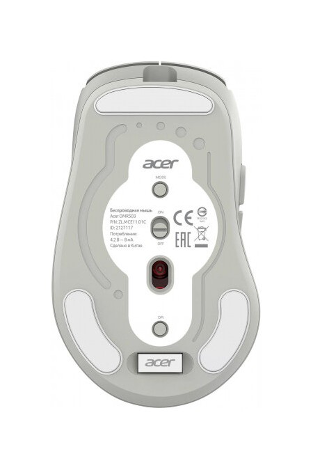 Беспроводная мышь Acer OMR503 (ZL.MCE11.01C) (светло-серый) 1