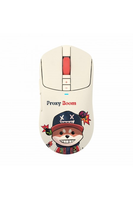 Беспроводная мышь Bloody R72 Ultra Duo (R72 ULTRA DUO PIXELS RED) (белый/красный/рисунок) 