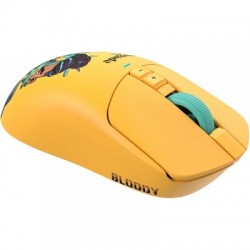 Беспроводная мышь Bloody R72 Ultra Duo Renegade Sunset (желтый/рисунок)