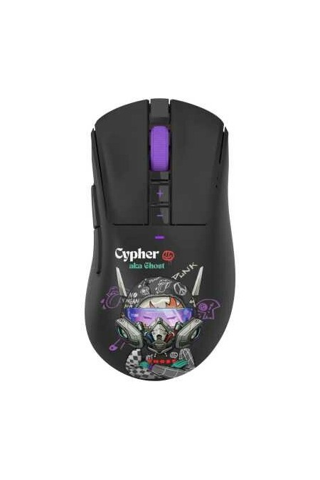 Беспроводная мышь Bloody R73 Ultra Duo (R73 ULTRA DUO CYPHER GHOST) (черный/рисунок) 