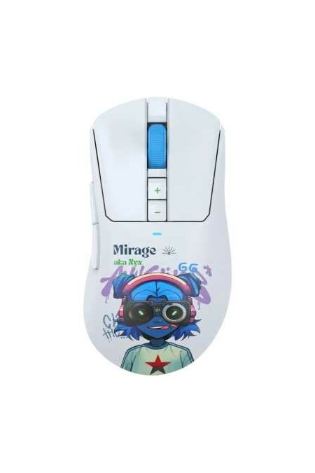 Беспроводная мышь Bloody R73 Ultra Duo (R73 ULTRA DUO NYX MIRAGE) (белый/рисунок) 