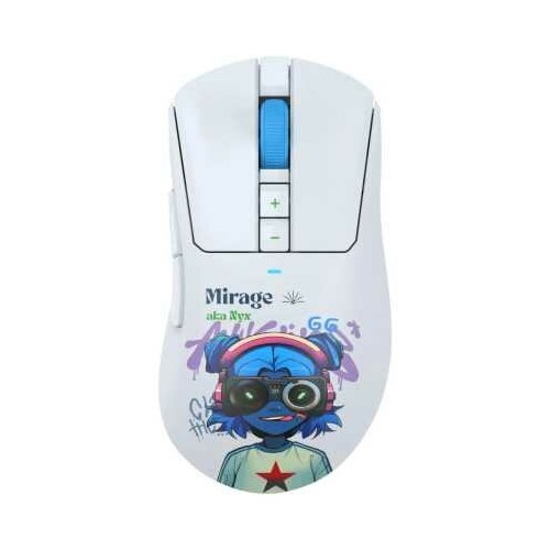 Беспроводная мышь Bloody R73 Ultra Duo (R73 ULTRA DUO NYX MIRAGE) (белый/рисунок) 
